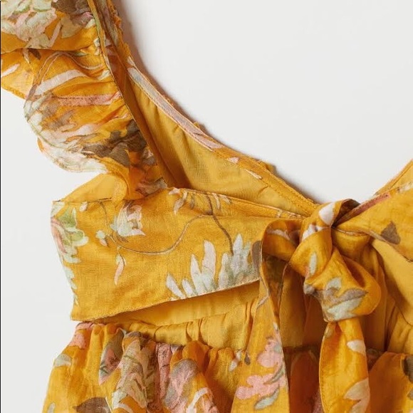 H&M Floral Yellow Maxi Dress - Picture 4 of 12